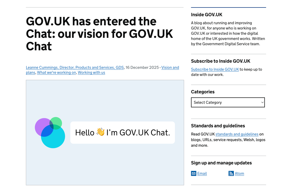 GOV.UK's Conversational AI Plans: 5 Things To Know