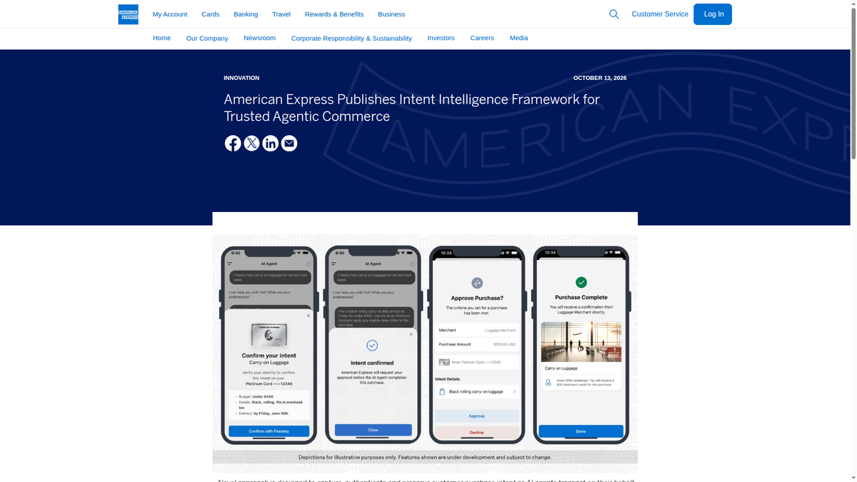 American Express publishes framework to keep AI agents' purchases tied to what customers approved