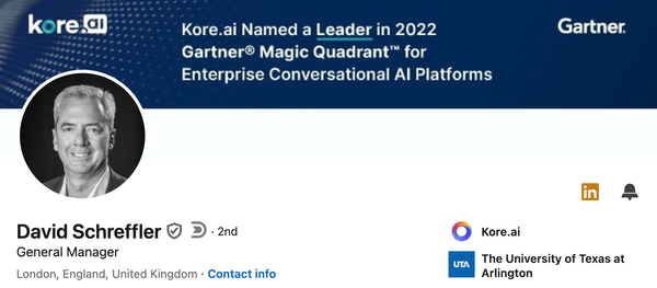 Kore.ai's David Schreffler discusses Conversational AI