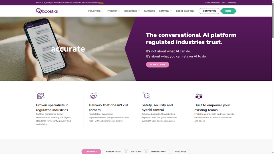 Automation Anywhere to acquire Boost.ai, adding conversational and voice AI to its automation platform